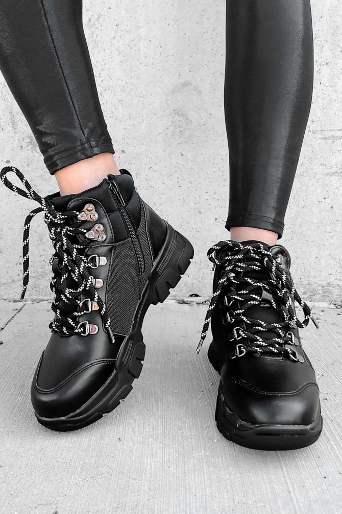 Aspen Adventures Lace-Up Boots (Black) ?? NanaMacs - Image 2