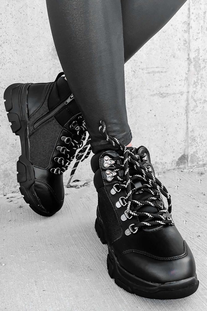 Aspen Adventures Lace-Up Boots (Black) ?? NanaMacs - Image 3