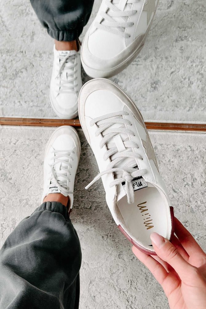 My New Found Love Faux Leather Sneakers (White Multi) ?? NanaMacs - Image 4