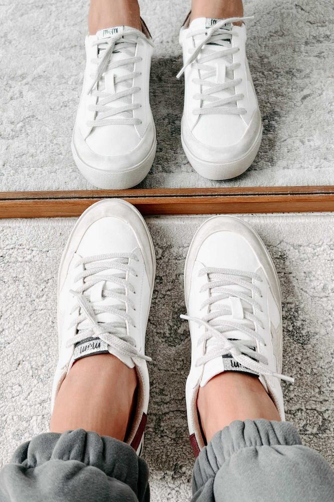 My New Found Love Faux Leather Sneakers (White Multi) ?? NanaMacs - Image 3