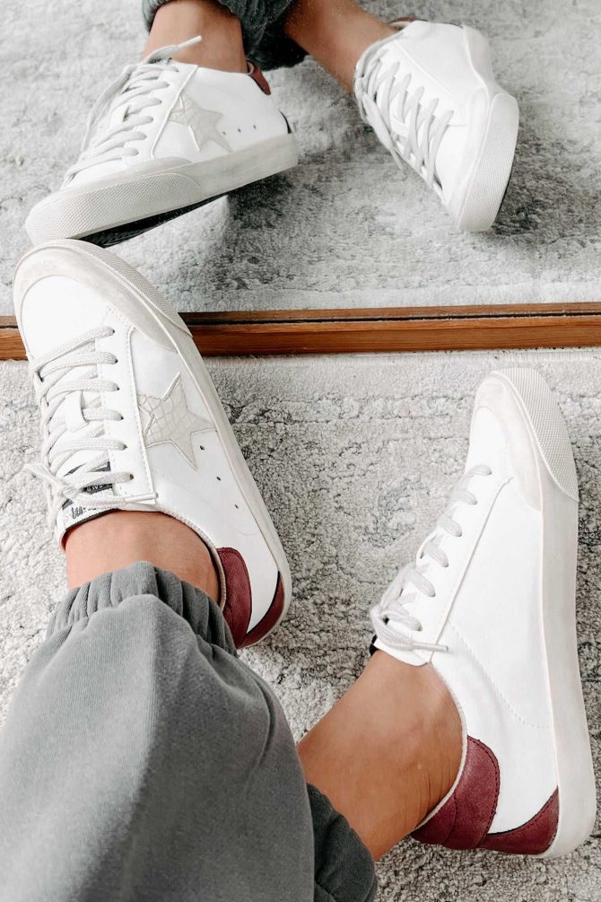 My New Found Love Faux Leather Sneakers (White Multi) ?? NanaMacs - Image 2